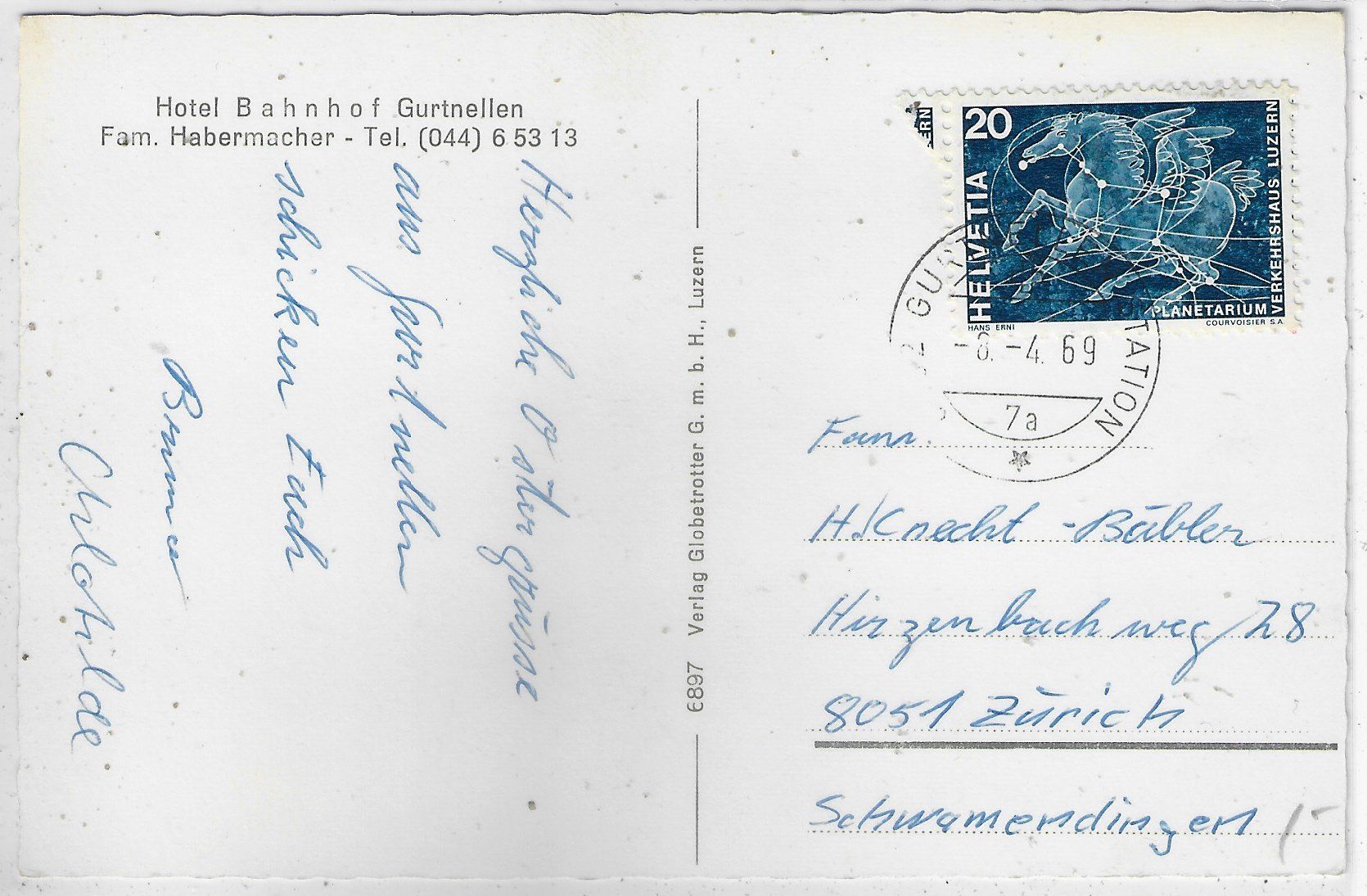 Cartoline postali: Gurtnellen - Generalansicht – Usato da Ettingen venduto da Kartenplanet 1