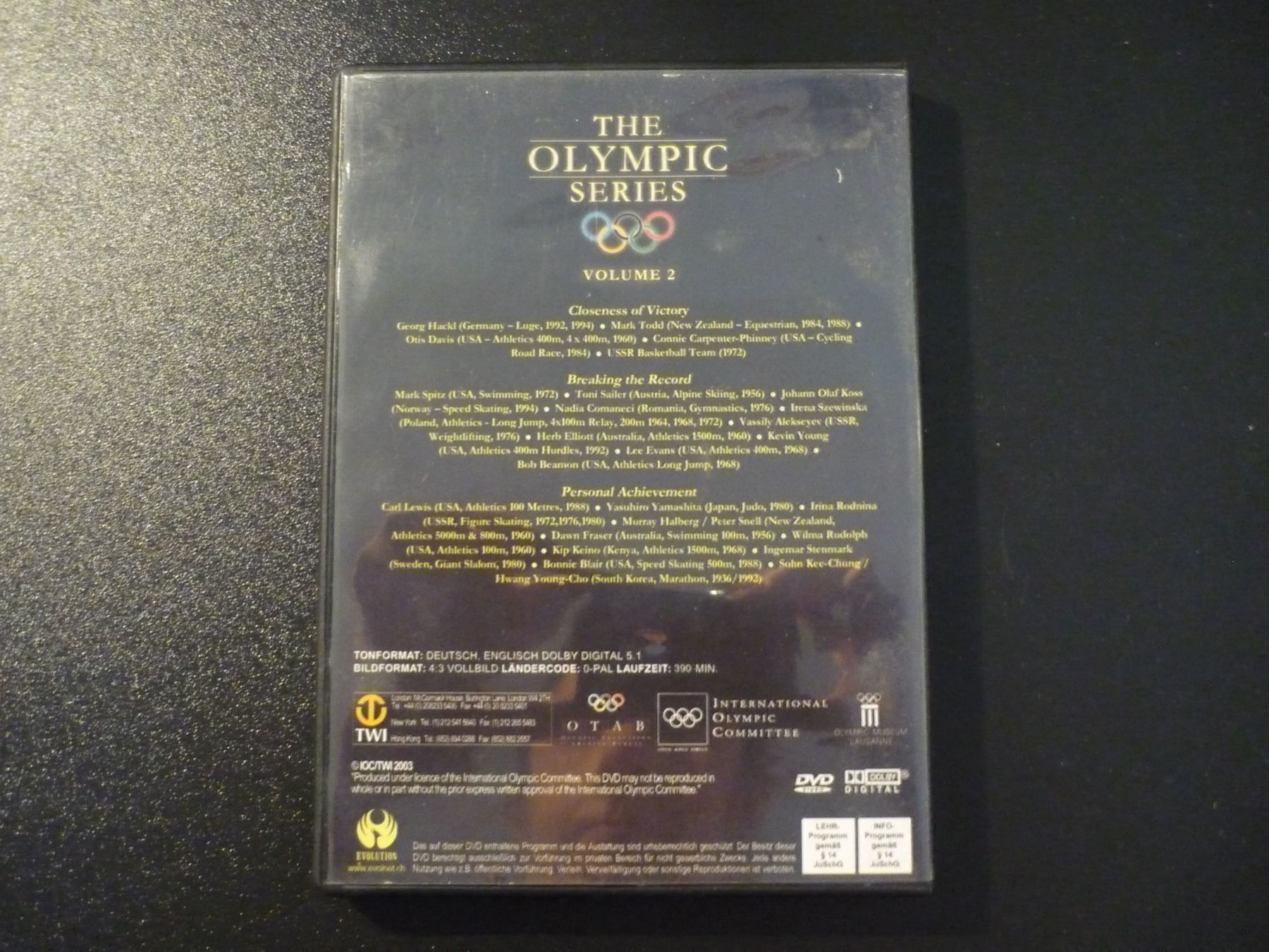 Tutti i DVDs: The Olympic Series – Usato da Erstfeld venduto da Uhu1980 2