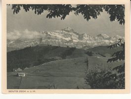 Säntis Foto Leibacher ca. 1940