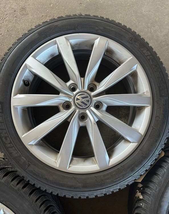 VW Golf 7 Dijon R Line 17 Zoll Winterreifen 205/50R17 7mm (Gebraucht ...