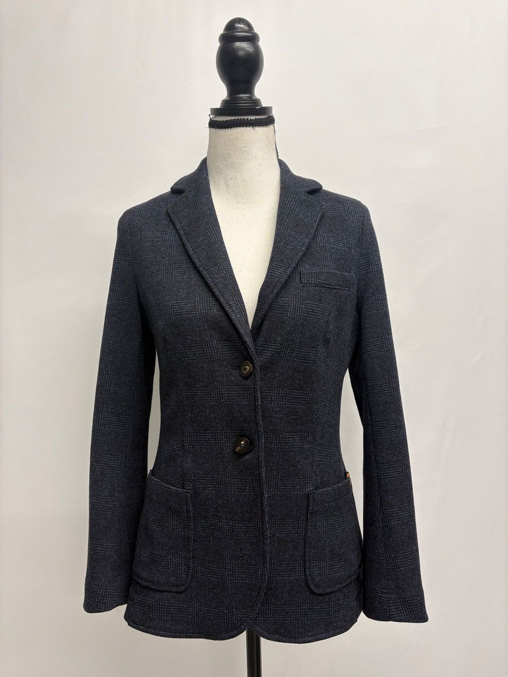 Camel Giacche: Camel Active Stretch Blazer blau Hahnentritt 36 – Nuovo (secondo la descrizione) da Regensdorf venduto da secondchancefashion 1