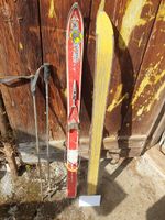 Antike Kinder Ski