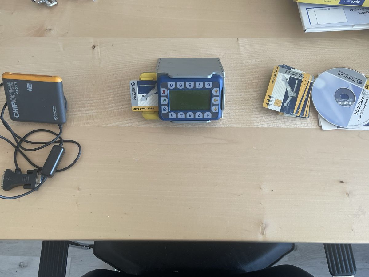 Sistema di controllo: Towitoko TripleCard Zeiterfassung CHIPDRIVE extern – Usato da Wängi venduto da Bmo 3