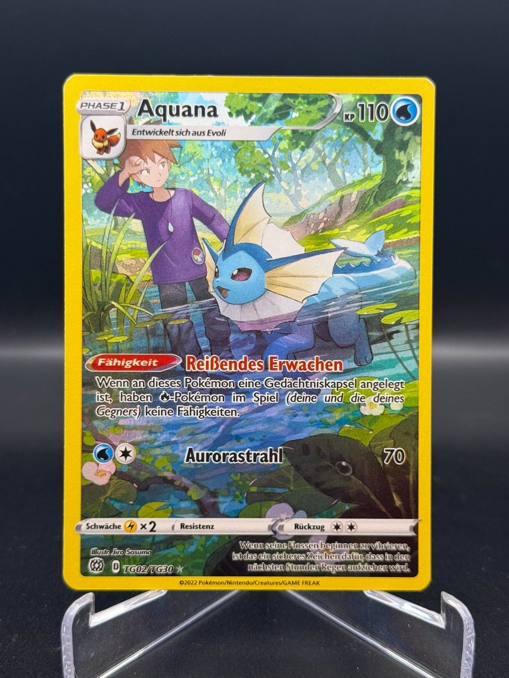 Pokémon Cartes à collectionner: Aquana (BRS TG02) – D'occasion à Birmensdorf ZH par SnorlaxMail