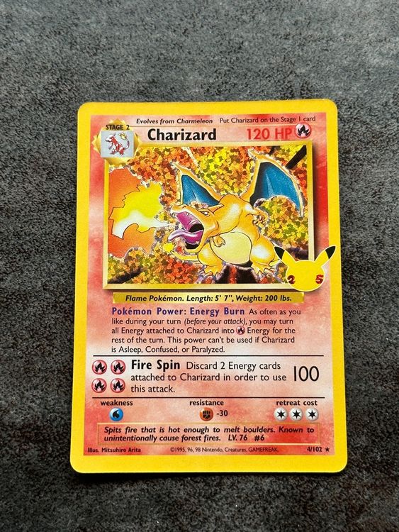 Charizard - Pokémon Celebrations 4/102 | Kaufen Auf Ricardo