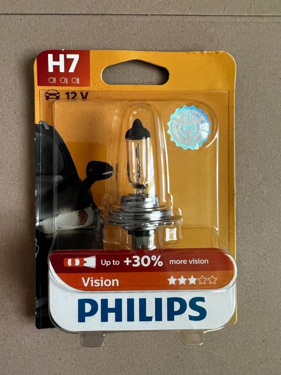 Philips Vision Moto Halogenlampe H7