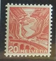 W) 205Az, Landschaftsbilder Val Leventina postfrisch Kt. 20