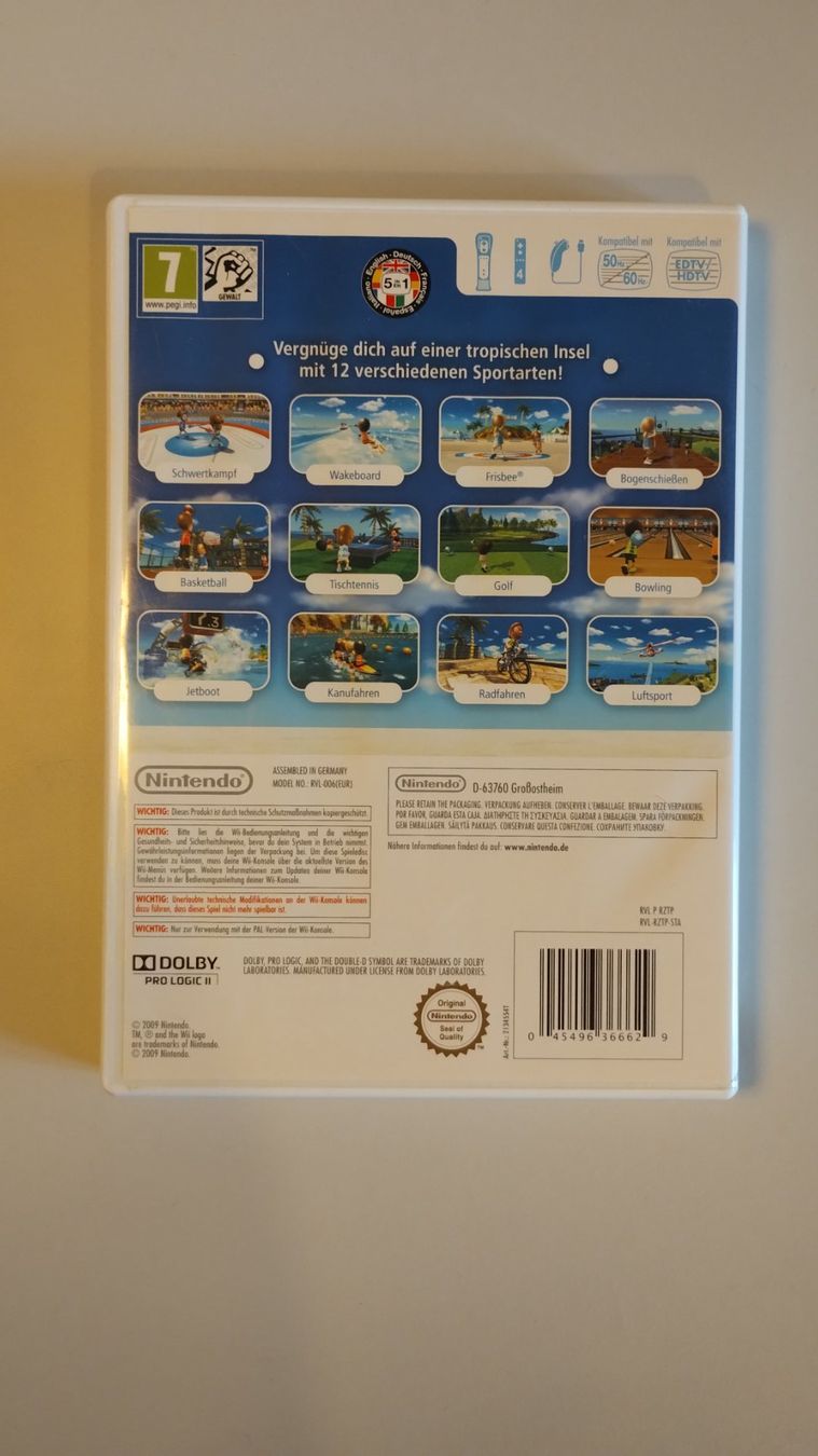 Nintendo Giochi: Wii Sports Resort – Usato da Nottwil venduto da oli_5z78 2