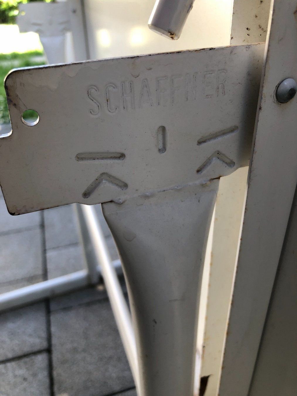 Schaffner Tavoli: Schaffner Gartentisch mit Stühlen – Usato da Schlieren venduto da Sunshines 2