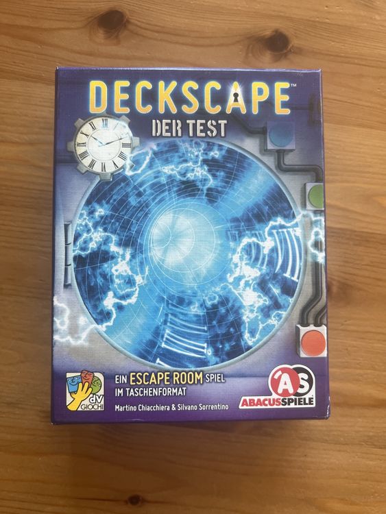 DV Giochi - Deckscape-Il Fate di London-A Pocket Escape Room - Italian Edition