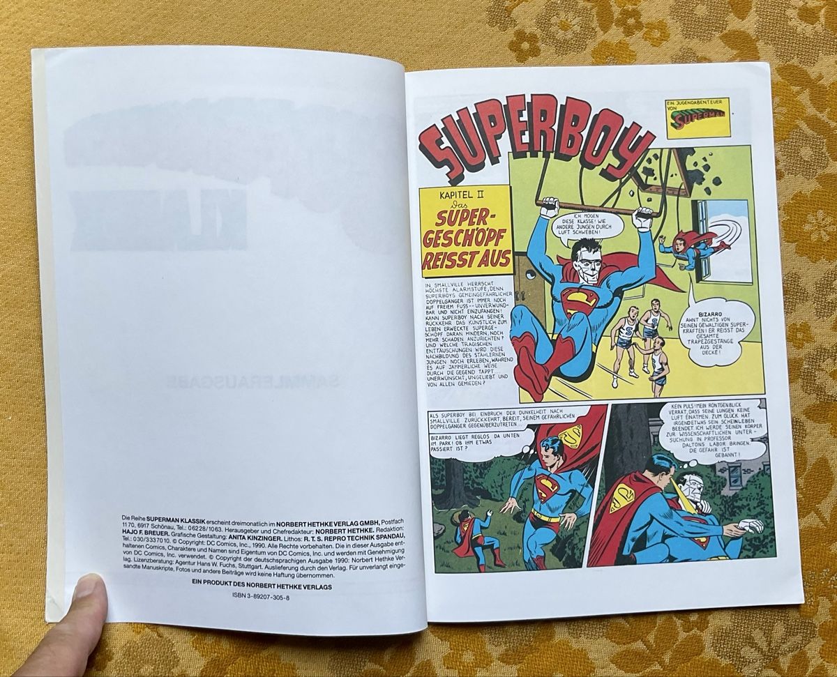 Comics: Superman Klassik Band Nr 3 von 1990 – Gebraucht aus Endingen von nathan05 3
