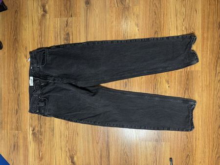 Pull&Bear Jeans Schwarz Herren W34 Wide Leg