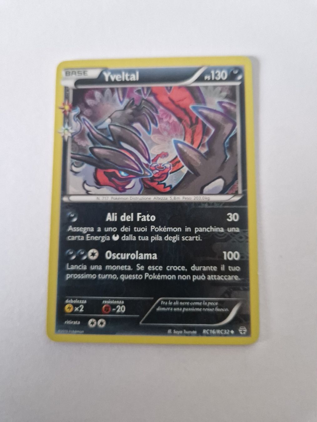 Pokémon Carte collezionabili: Yveltal Holo - Generations - ITA  – Usato da Romont FR venduto da raj_sjv9 1