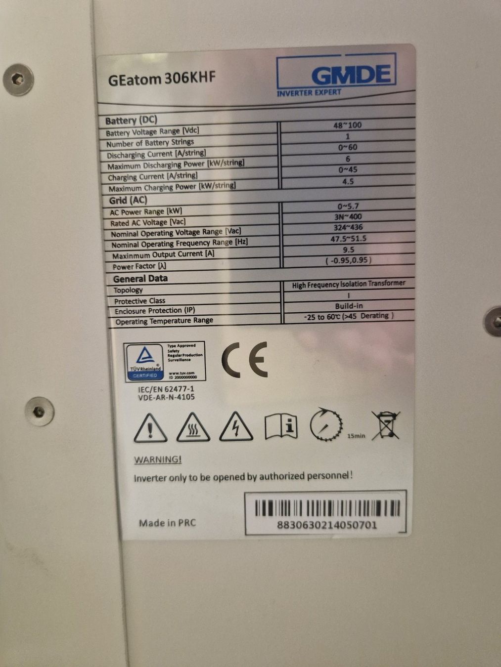 Inverter: Batterie-Inverter – Usato da Au ZH venduto da myamisumi 5