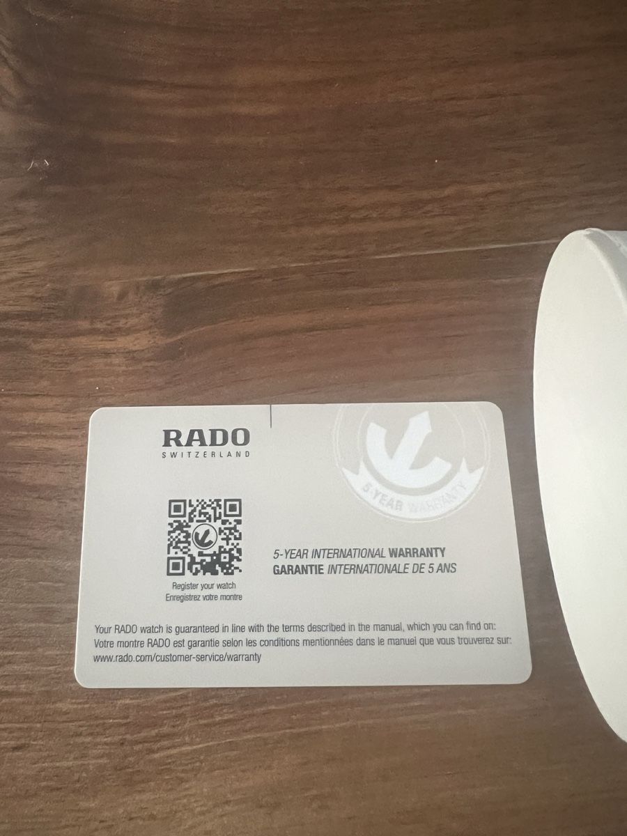 Rado Montres: Rado Diastar – Neuf avec emballage d'origine à Gwatt par rron01 4