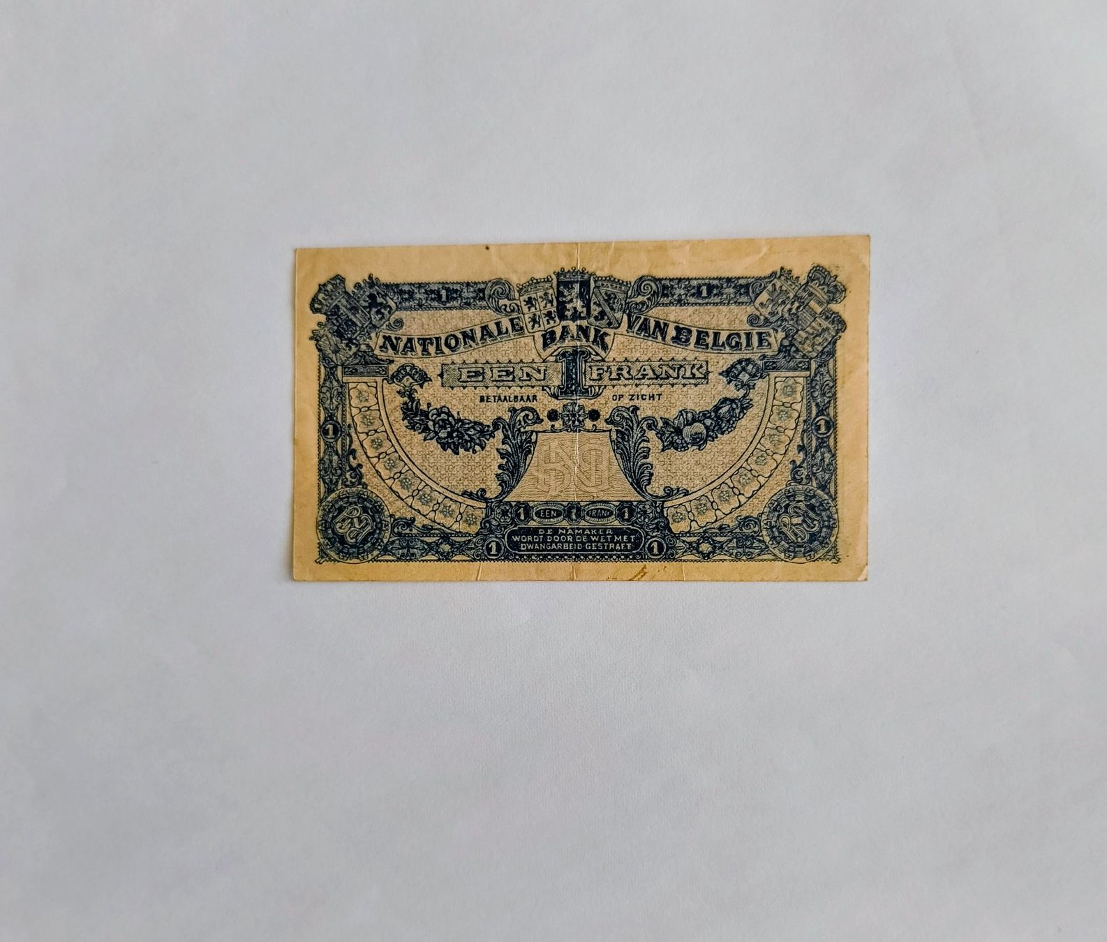 Banconote: Billet de collection Belge 1920 – Usato da Grand-Lancy venduto da oci_65xn 1