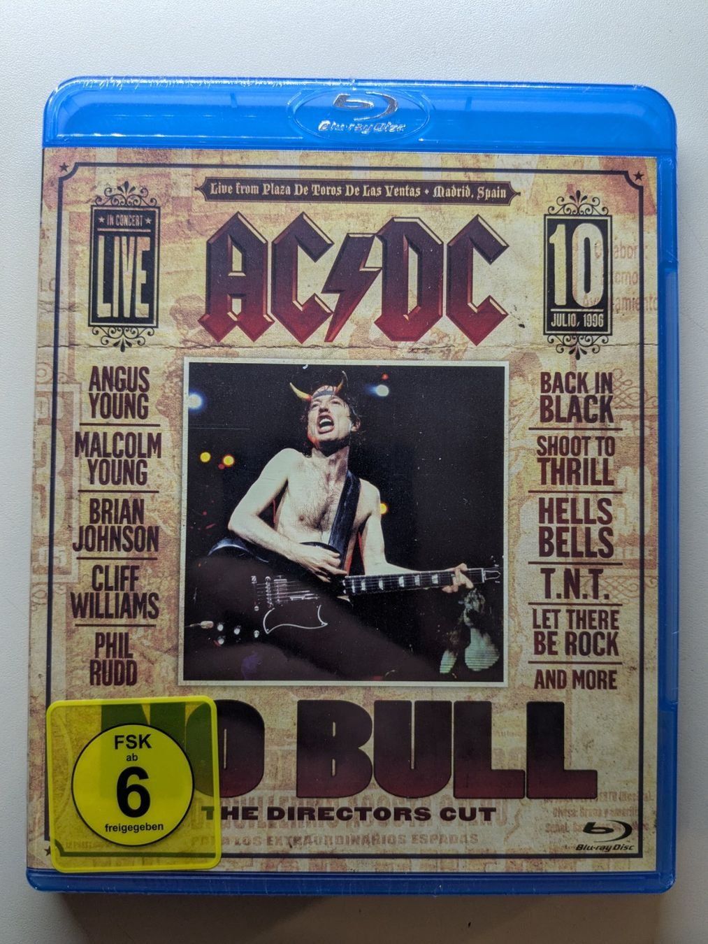 AC/DC: No Bull - Director's Cut [Blu-ray/neu & OVP] (Neu und ...