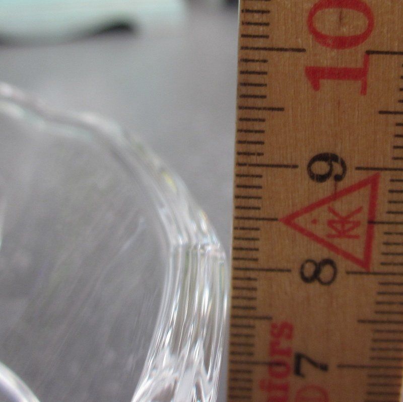 Ciotole: Dekorative Glas Sockelschale, Tafelaufsatz – Usato da Bischofszell venduto da raika 9