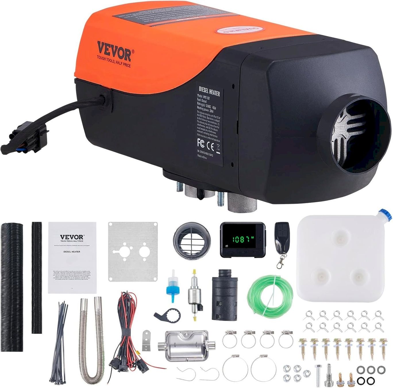 Radiatori: VEVOR 2kW 12V Dieselheizung – Nuovo e nell'imballaggio originale da Bottighofen venduto da zaap