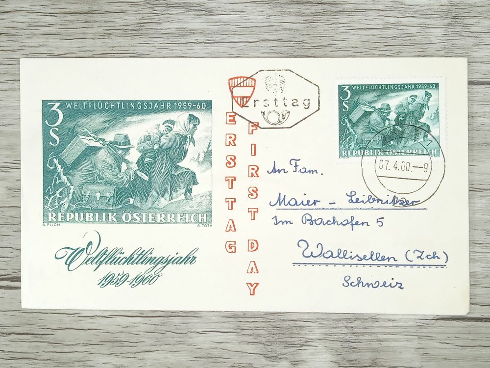 TR15 Enveloppe + Timbre Autriche 1960 | Kaufen auf Ricardo