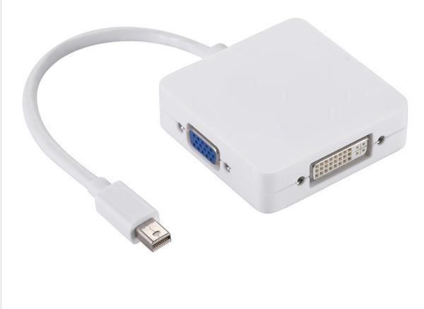 Laufwerke & Adapter: DP zu HDMI / DVI / VGA-Anzei 3 in 1 Mini- – Neu und originalverpackt aus Unterägeri von RmOnline 3
