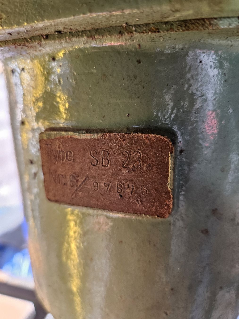 Flott Trapani: Ständerbohrmaschine Flott SB23 – Usato da Oberriet SG venduto da Deutz5120 3