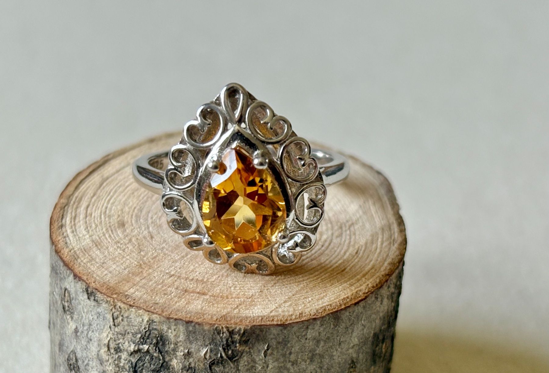 Ringe: Ring Citrin, Silber 925, Gr. 52 – Neu (gemäss Beschreibung) aus Brugg AG von lau_9rvy 1