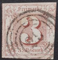 Thurn und Taxis Mi-Nr.17 gestempelt 75 Fr