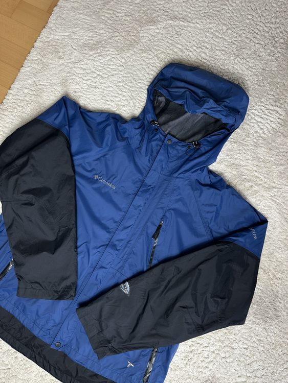 Veste De Randonnée Columbia Titanium Northwest Exporter - Imperméable, Ventilée - Noir - Taille XXL Homme