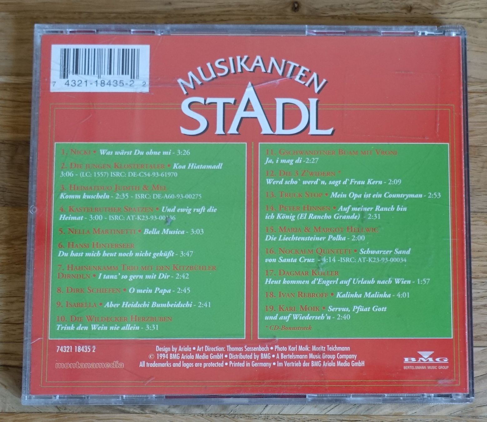 CD: Musikantenstadl '94 - F20 – Usato da Sessa venduto da fraenklishop 1