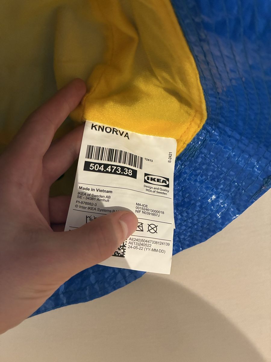 Hüte, Mützen & Caps: IKEA Knorva Eimerhut blau neu mit Etikett – Neu (gemäss Beschreibung) aus Zufikon von mal_tbx2 2
