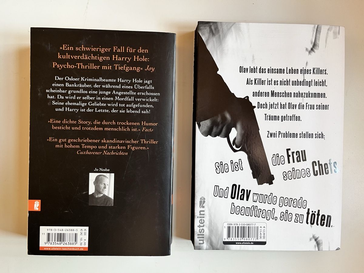 Libri: Jo Nesbø Krimi-Set – Usato da Brienz BE venduto da wederno01 1