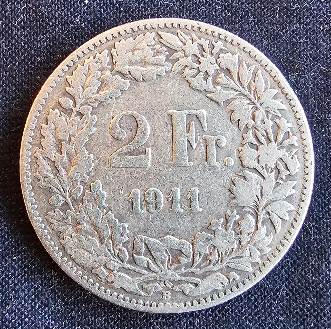 Tutti le monete: 2 Franken 1911/2 s - ss – Usato da Balsthal venduto da mil_js2d