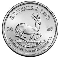 1 Unze Feinsilber Krügerrand Südafrika 2025