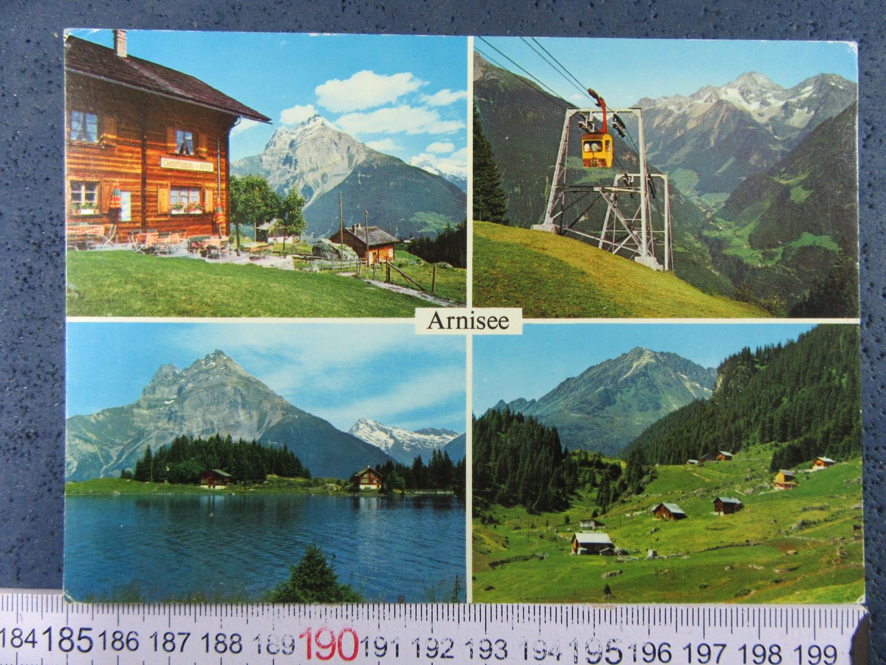 Cartoline postali: ARNISEE RESTAURANT GONDELBAHN URI AK – Usato da Ettingen venduto da Hausi4711