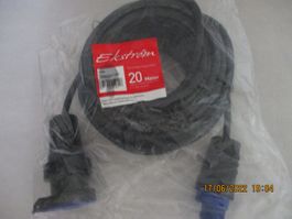 Elkström Verlängerungskabel T13 3x1.5mm 20m blau IP55