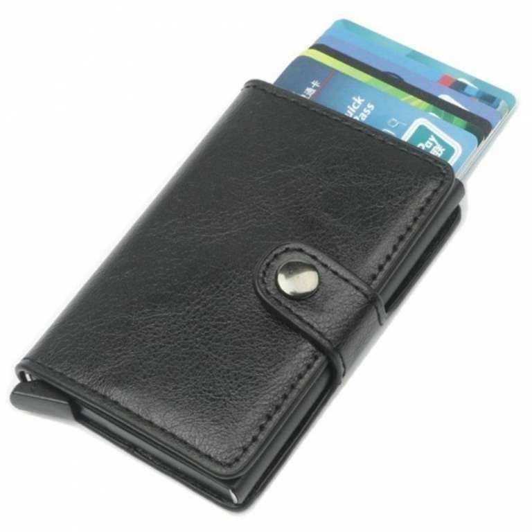 Brieftaschen: Leder RFID Kredit Kartenetui Restposten – Neu (gemäss Beschreibung) aus Kirchdorf AG von Lionstein