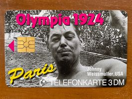 Telefonkarte Deutschland, Johnny Weissmuller, 1000 Ex ungebr