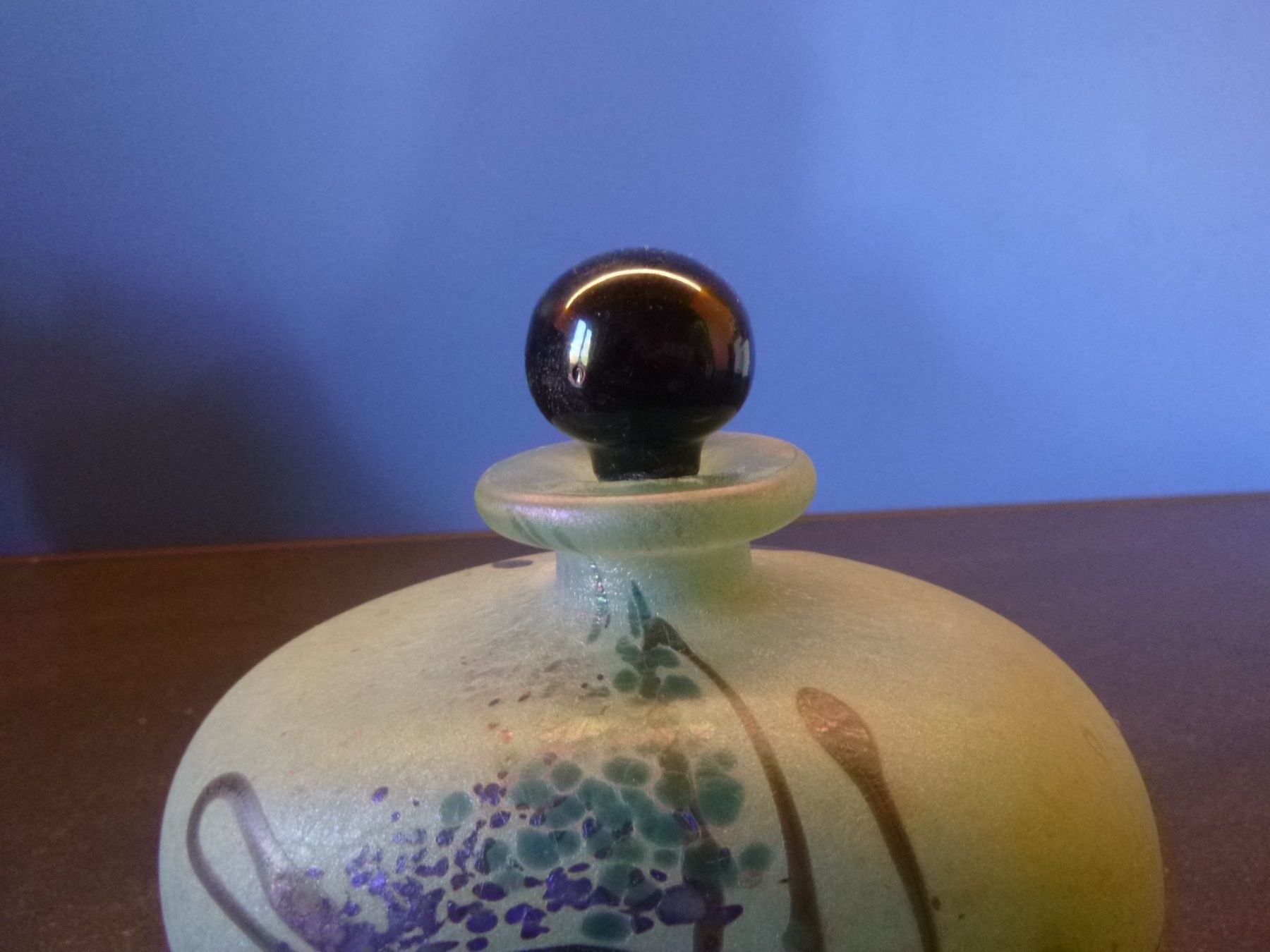 Caraffe: wunderbare Glaskünstler-Karaffe – Usato da Freudwil venduto da Traktor57 6