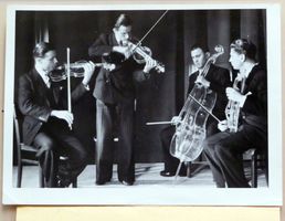 Radioquartett Berlin Konzert mit Plexiglasinstrumenten, 1939