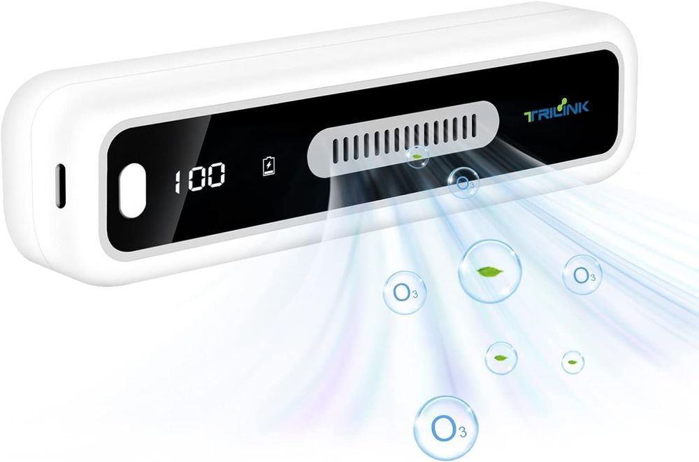 Luftreiniger Mit Negativen Ionen - Plug-in Geruchskiller Für Bad & Küche