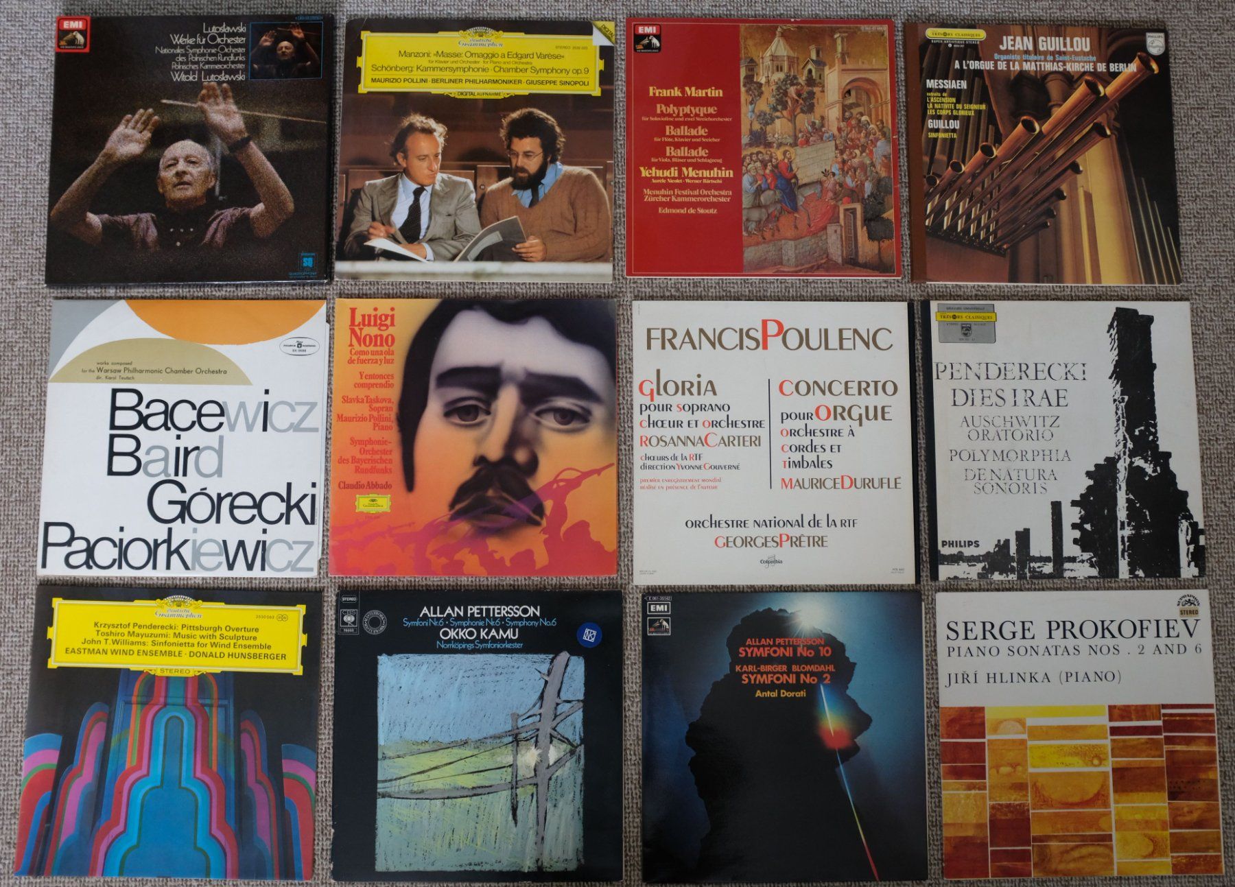 Dischi in vinile: 72 Vinylschallplatten, Klassik 20. Jarhundert – Usato da Zell ZH venduto da ticino03 3