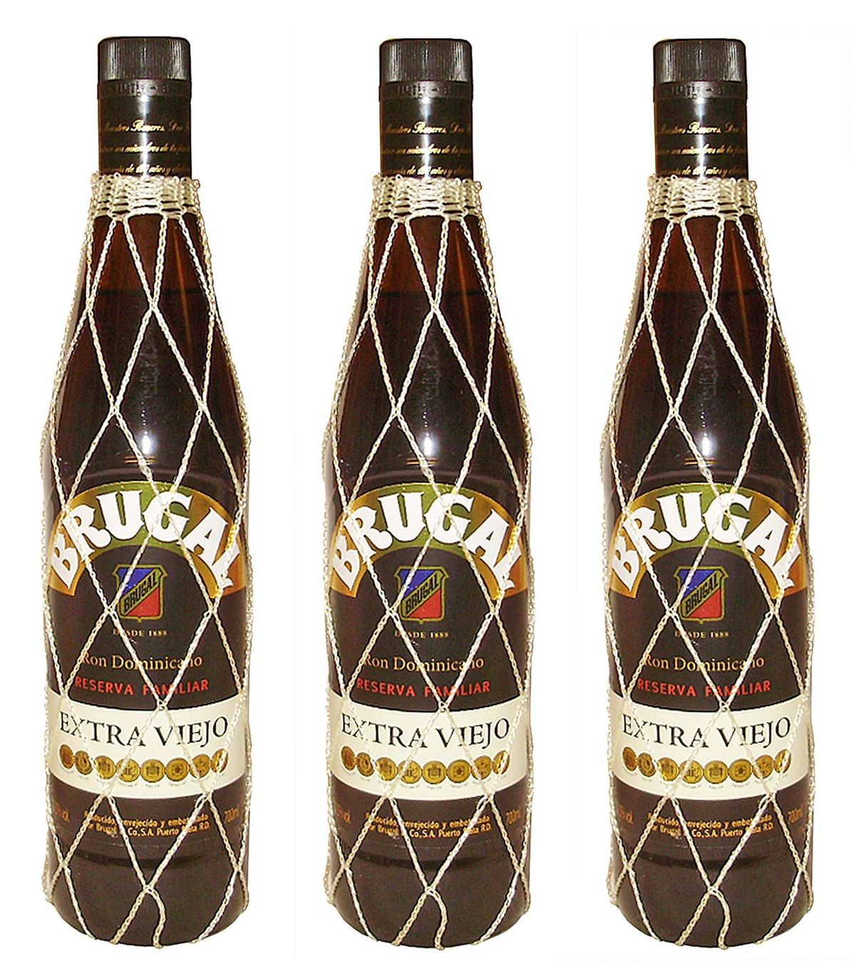 Brugal Spirituosen: Ron Brugal extra viejo 37,5% Alk. - 700ml – Neu und originalverpackt aus Horn von lookatitgood