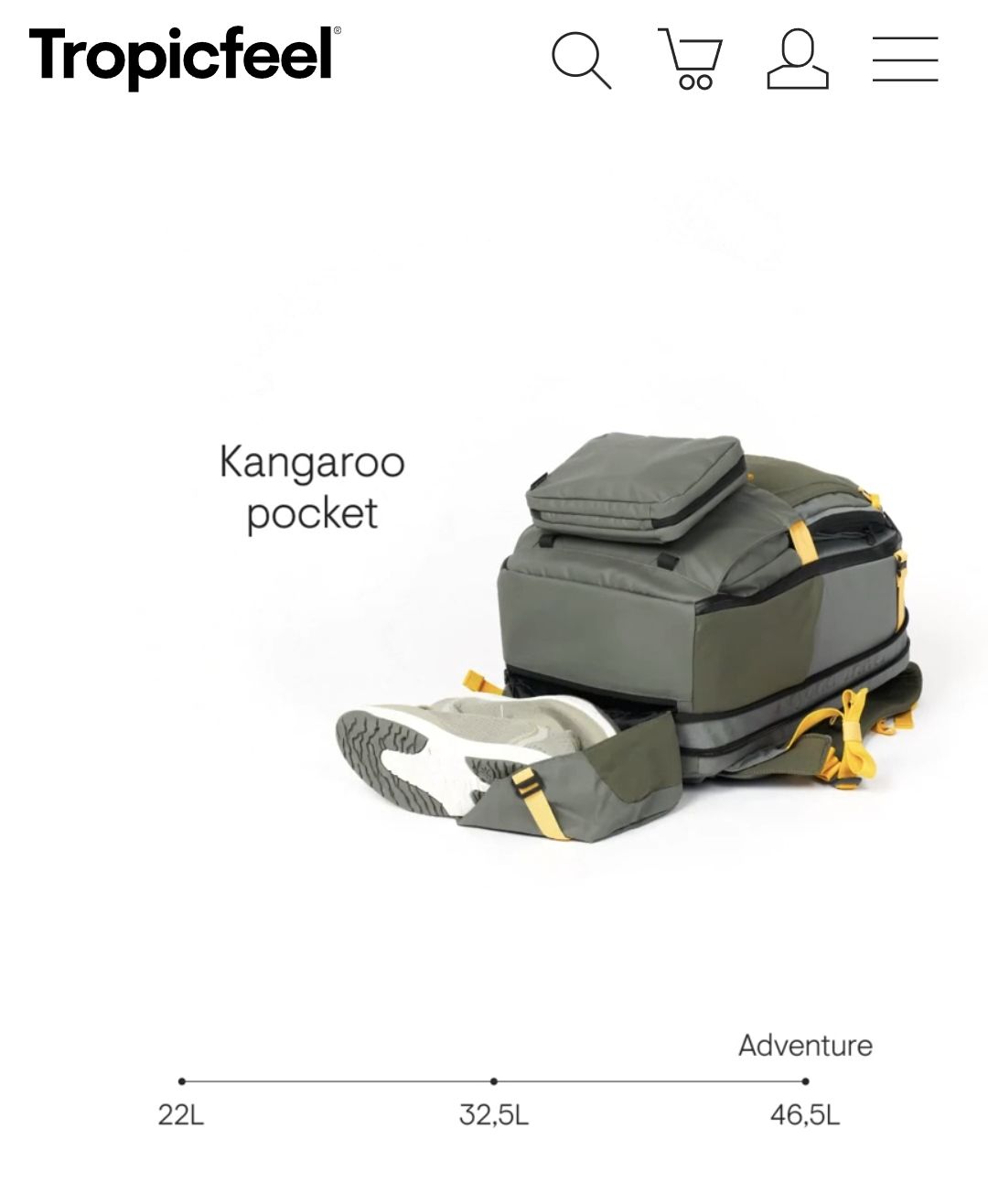 Zaini: Tropicfeel "Hive" Backpack - Waterproof 22-46L – Nuovo (secondo la descrizione) da Basel venduto da ian_z6t8 5