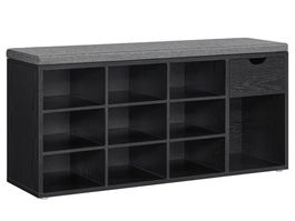 Schuhbank mit Schublade und offenen Fächern 104x30 SOFISTA