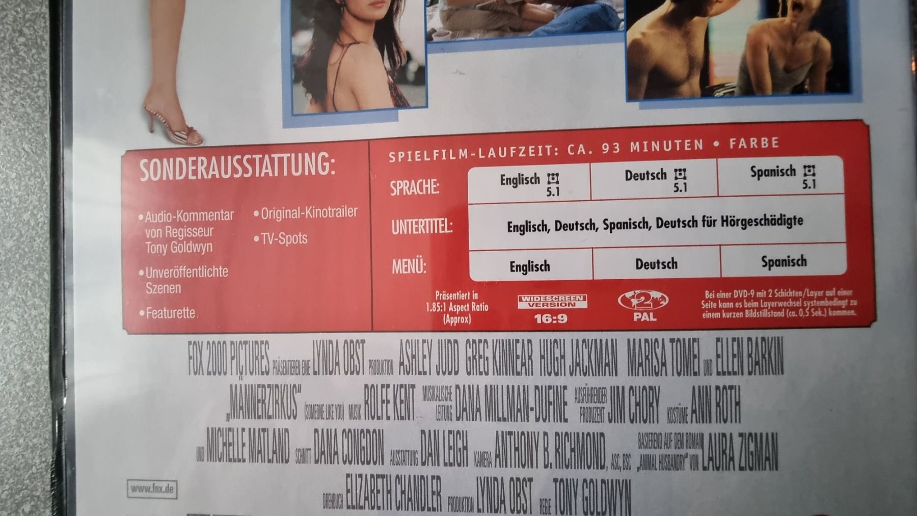 Alle DVDs: DVD Männer Zirkus - Hugh Jackman – Gebraucht aus Oetwil am See von fineli2 1