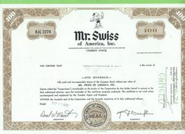 Mr. Swiss of America Inc.,  1970