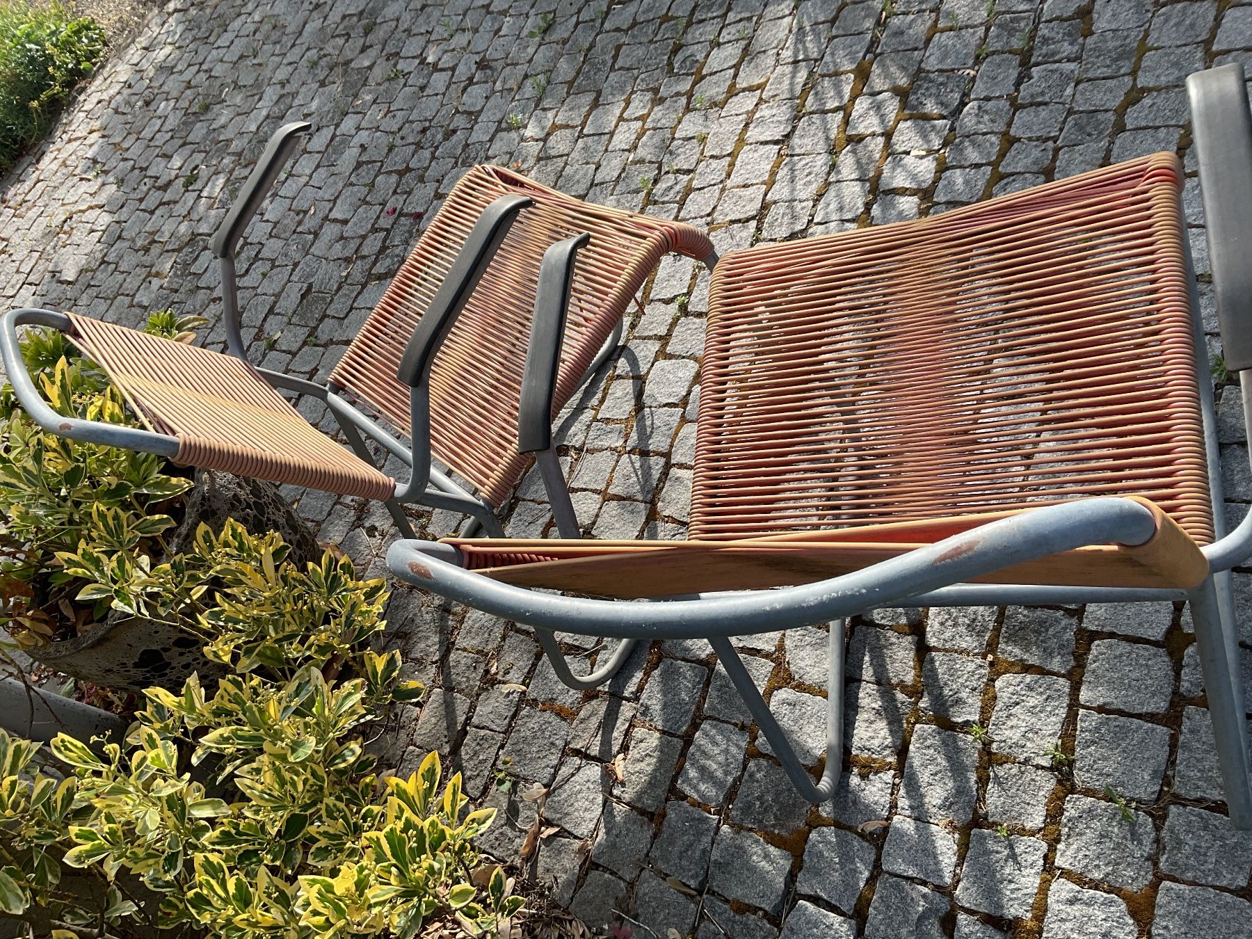Bigla Sedie: 2 Spaghetti Gartenstühle – Usato da Zürich venduto da pathans 2