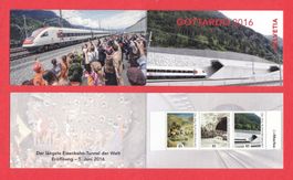 2016 FL  Privates Markenheft GOTTARDO 2016 ** postfrisch **