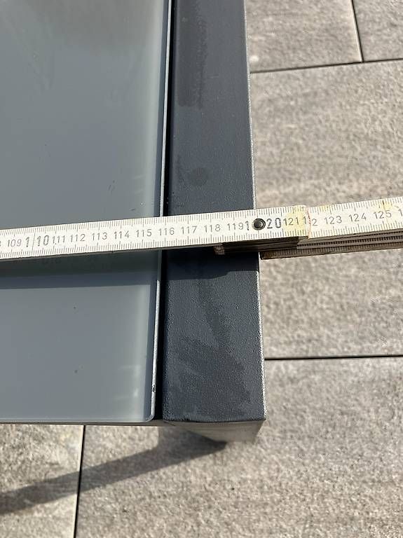 Tische: Glas Gartentisch – Gebraucht aus Adlikon von Tobi1515 3